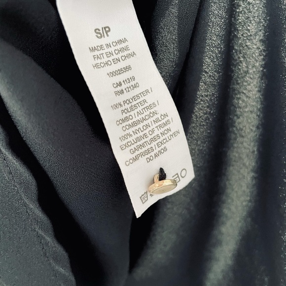 Dynamite lace black guipure top or blouse, size S - Picture 3 of 6